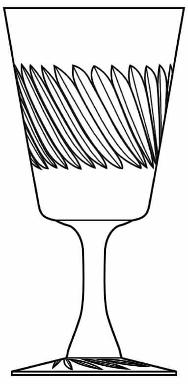 Aquitaine Water Goblet by Tudor-1