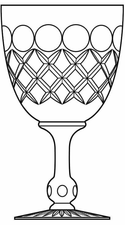 Burleigh Water Goblet by Tudor-1