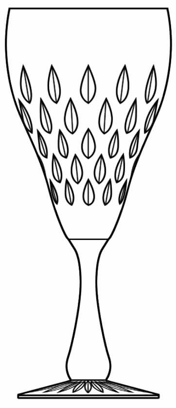 Drake Water Goblet by Tudor-1