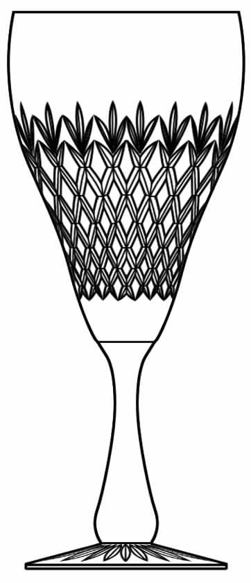 Fairfax Water Goblet by Tudor-1