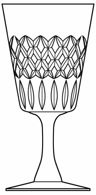 Latimer Water Goblet by Tudor-1