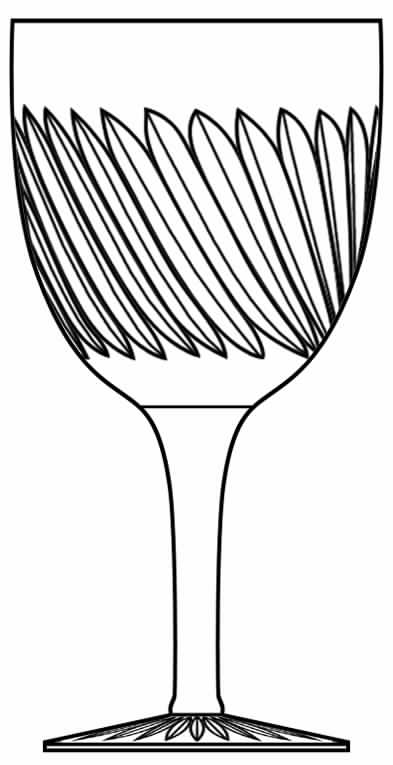 Rochelle Water Goblet by Tudor-1