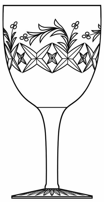 Sunila Water Goblet by Tudor-1