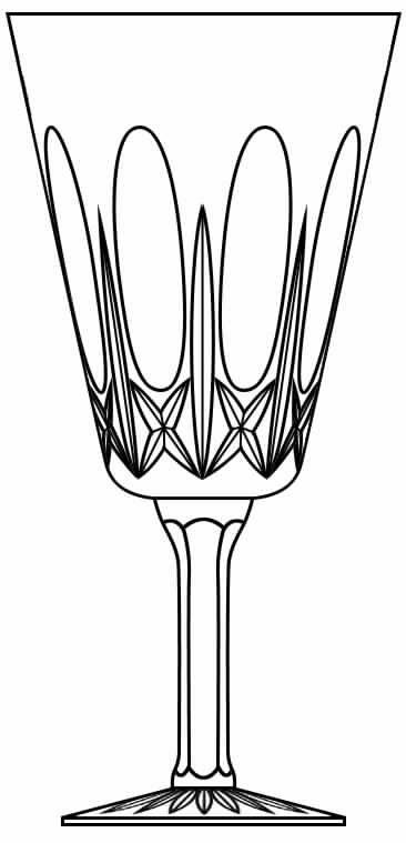 Antrim Glens Water Goblet by Tyrone Crystal-1