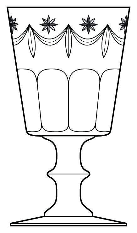 Hillsborough Water Goblet by Tyrone Crystal-1