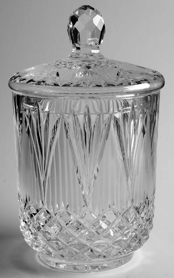 Shannon Suite Ice Bucket & Lid by Tyrone Crystal-1