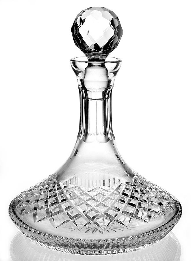 Sperrins Ships Decanter & Stopper by Tyrone Crystal-1