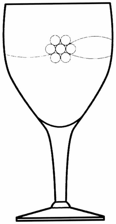 Border Water Goblet by Tiffin-Franciscan-1