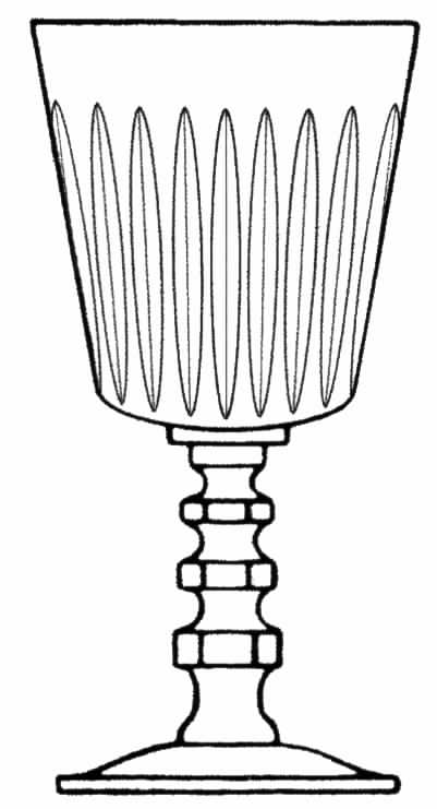 Chatham Water Goblet by Tiffin-Franciscan-1