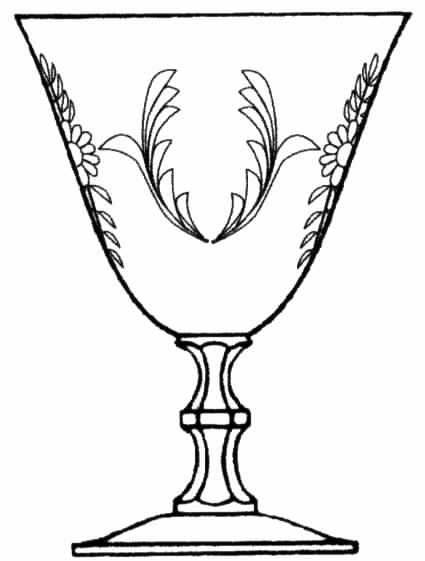 Old Master Water Goblet by Tiffin-Franciscan-1
