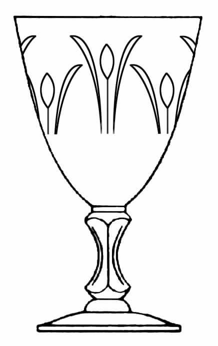 17566-4 Water Goblet by Tiffin-Franciscan-1