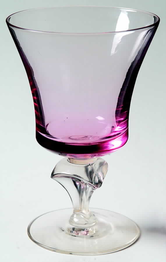 Wistaria Pink (Stem 17578) Water Goblet by Tiffin-Franciscan-1