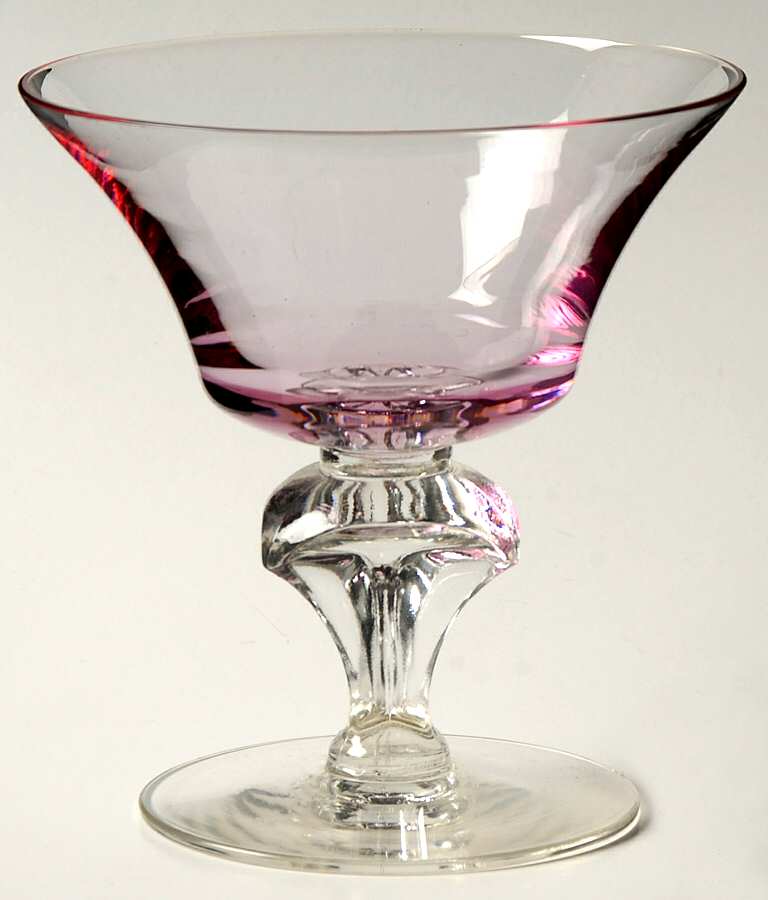 Wistaria Pink (Stem 17578) Champagne/Tall Sherbet by Tiffin-Franciscan-1
