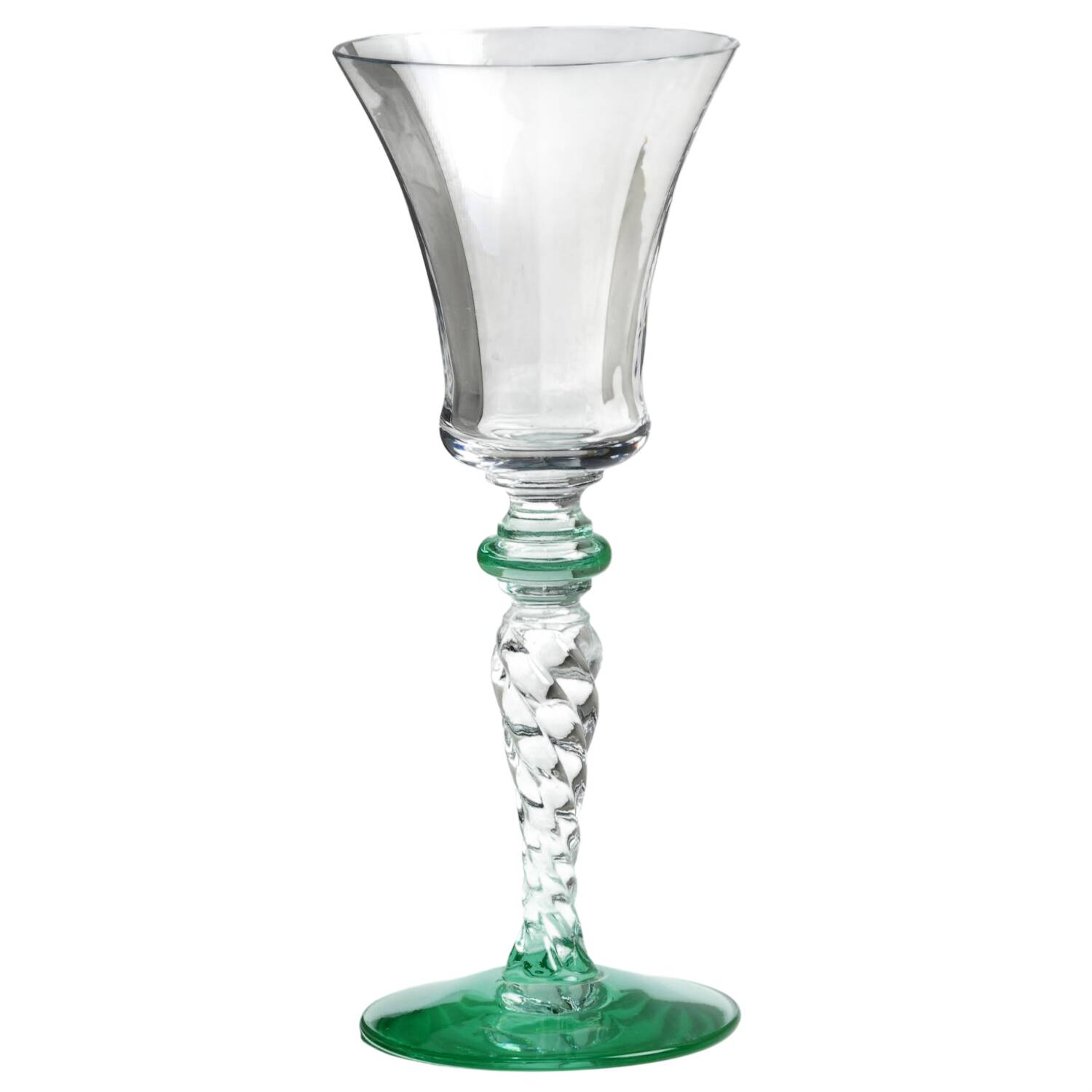 15022 Green Wine Glass by Tiffin-Franciscan-1