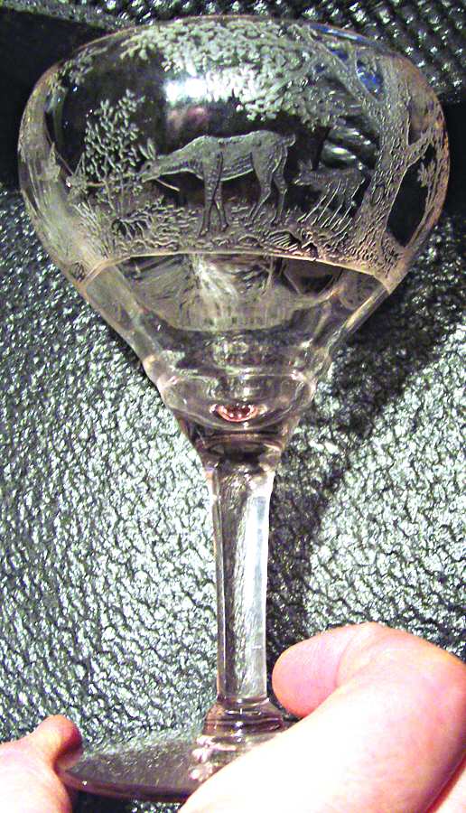 Deerwood Pink Champagne/Tall Sherbet by Tiffin-Franciscan-1