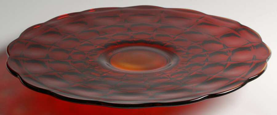 Constellation Sunset Footed Cake Plate by Tiara-1