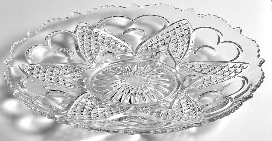 Heart with Thumbprint Dinner Plate by Tarentum-1