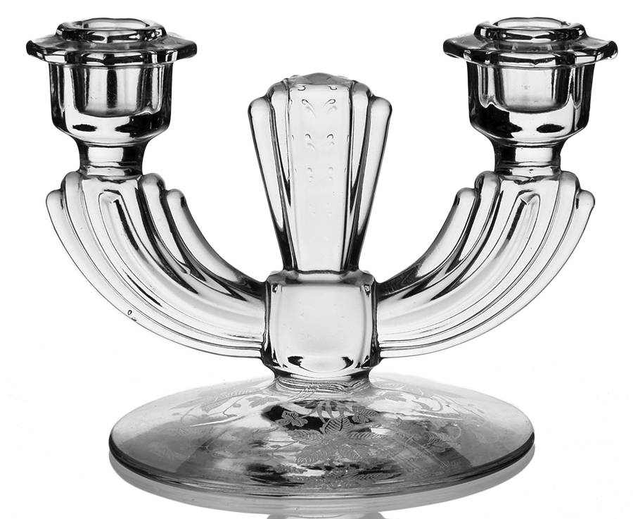 Oneida Double Light Candlestick by Tiffin-Franciscan-1