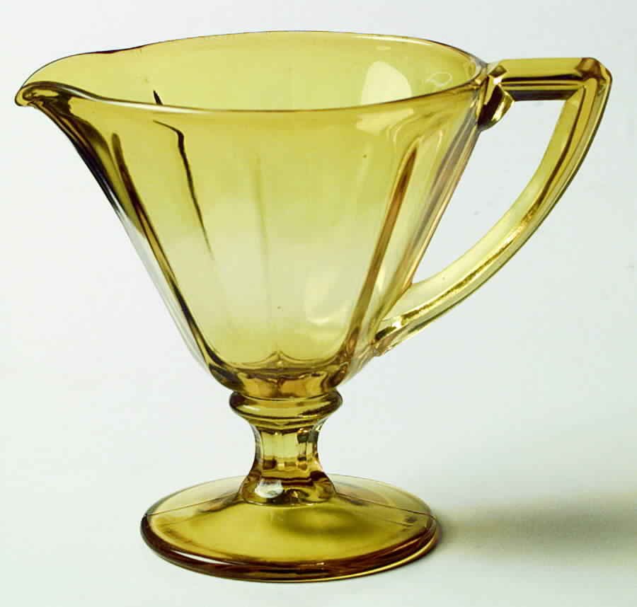 Octagon Canary Creamer by Tiffin-Franciscan-1