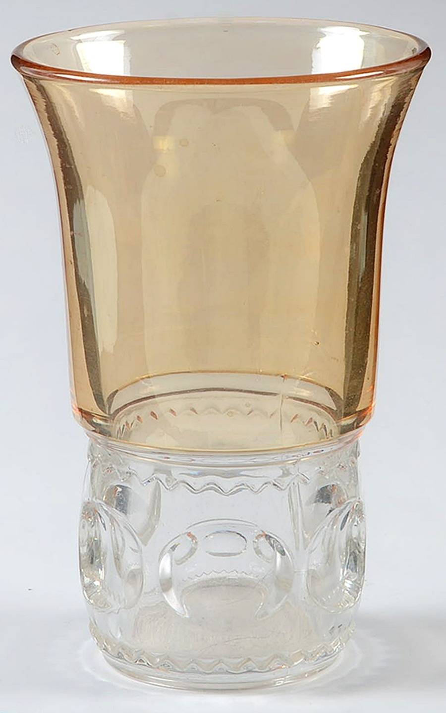 King's Crown-Amber Flashed Flat Iced Tea by Tiffin-Franciscan-1