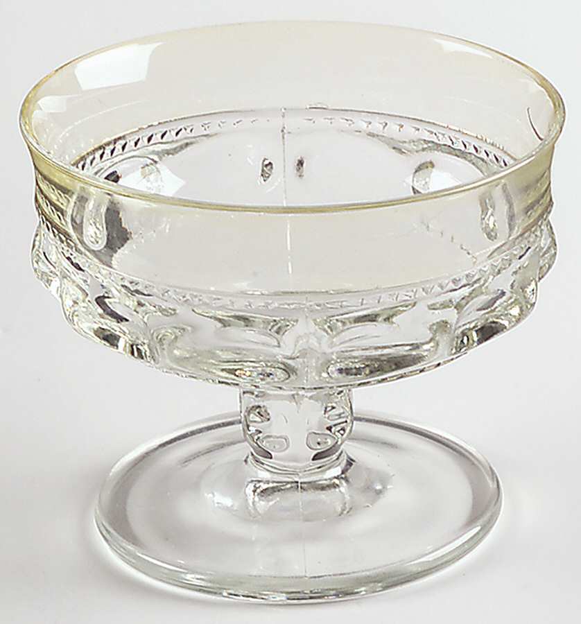 King's Crown-Amber Flashed Champagne/Tall Sherbet by Tiffin-Franciscan-1