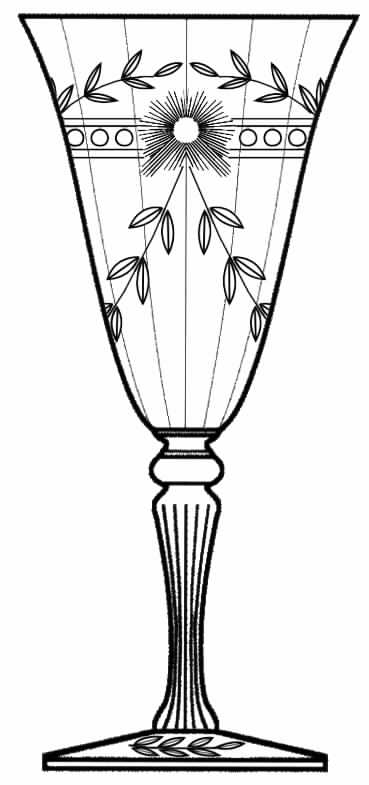 15011-5 Water Goblet by Tiffin-Franciscan-1