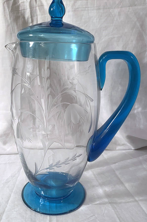 15001-1 Pitcher & Lid by Tiffin-Franciscan-1