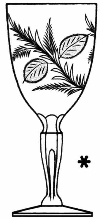 Parkwood Water Goblet by Tiffin-Franciscan-1
