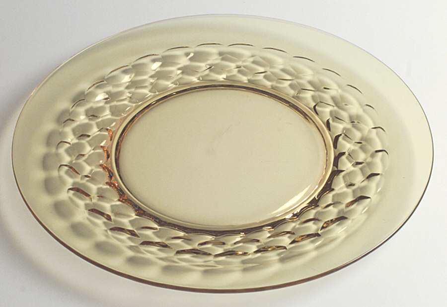 Georgian Yellow (Golden Banana) Bread & Butter Plate by Tiffin-Franciscan-1