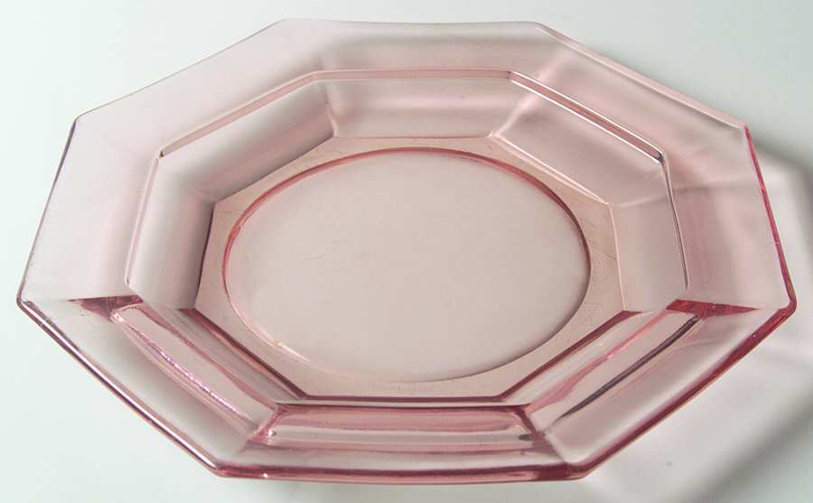 Octagon Pink 7" Salad Plate by Tiffin-Franciscan-1