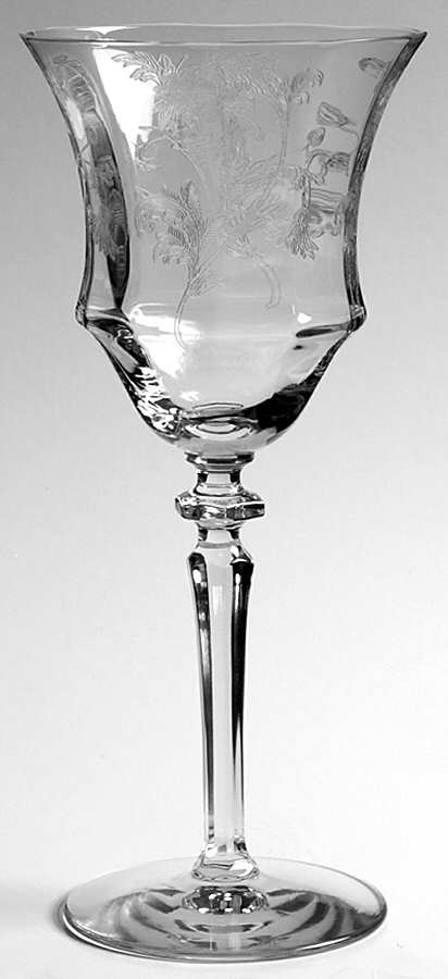 1440-3 Water Goblet by Central Glass Works-1