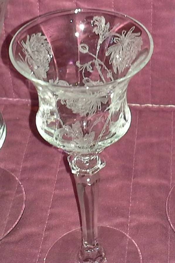 1440-3 Wine Glass by Central Glass Works-1