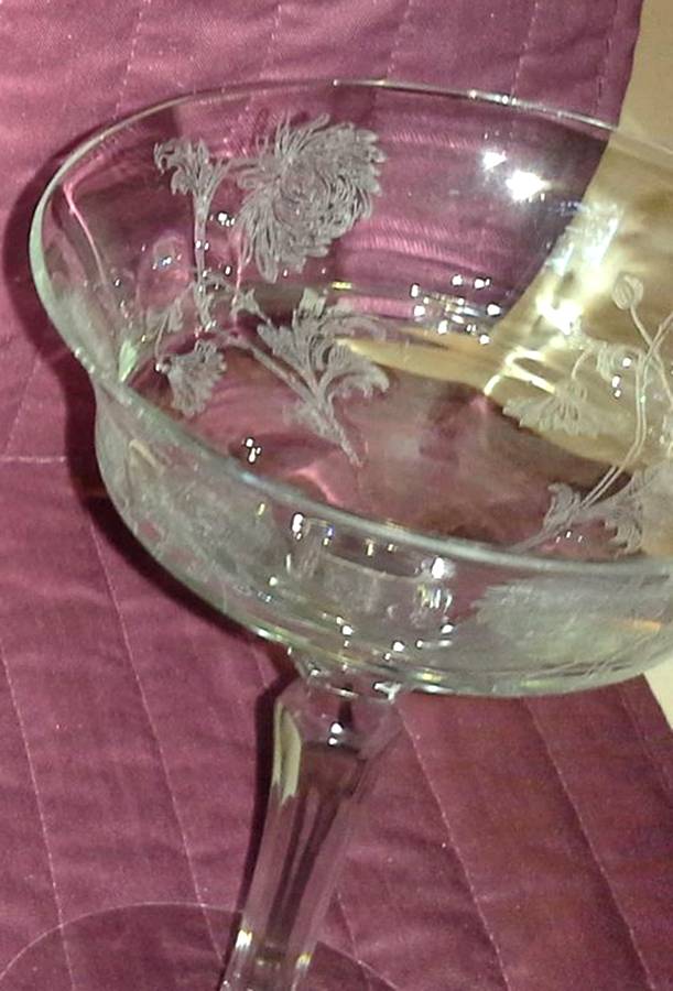 1440-3 Champagne/Tall Sherbet by Central Glass Works-1