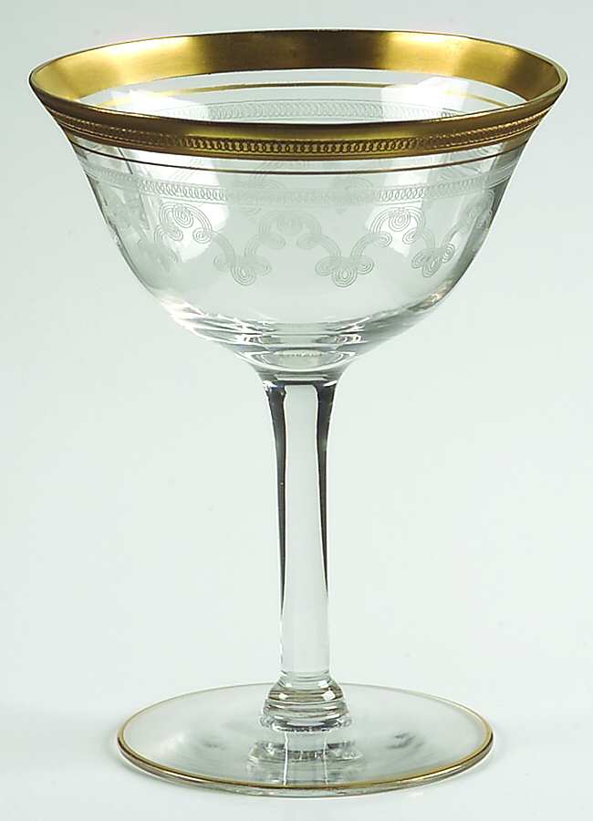 14196-8 Champagne/Tall Sherbet by Tiffin-Franciscan-1