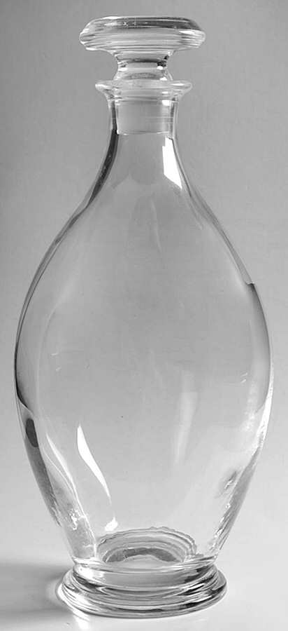 Classic Optic Decanter & Stopper by Tiffany-1