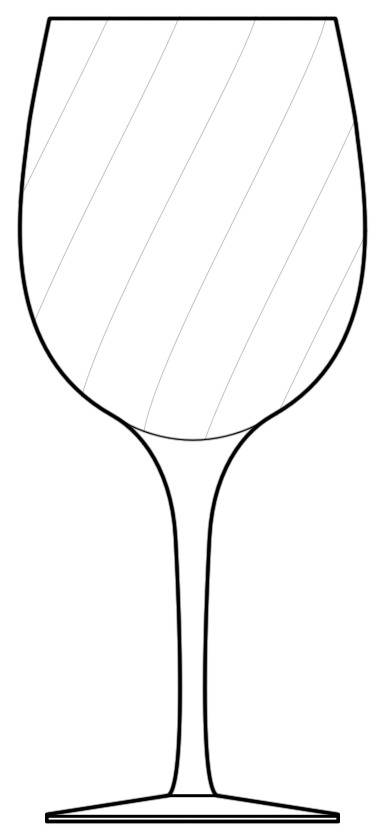 Classic Optic Bordeaux Wine by Tiffany-1