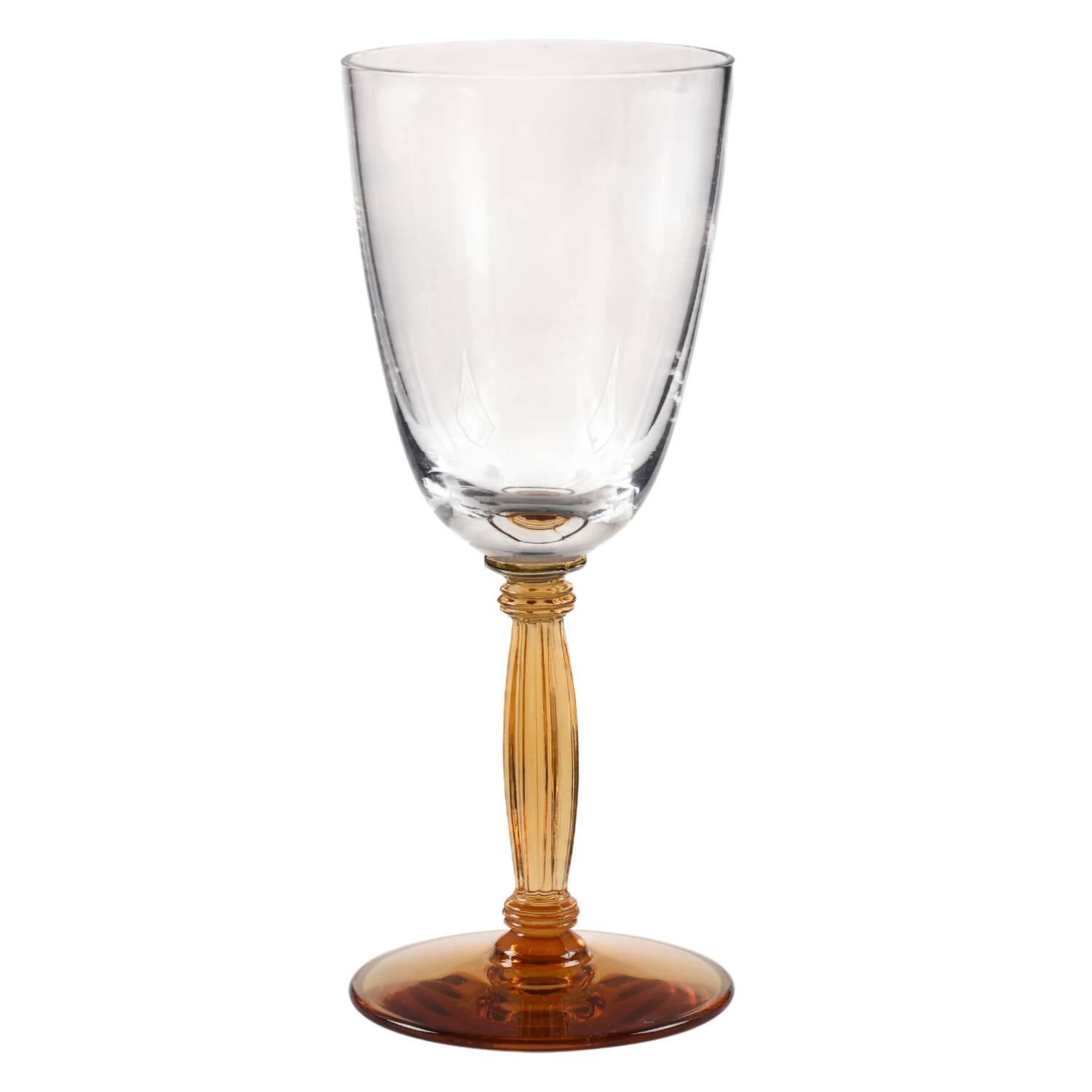 15079 Amber Wine Glass by Tiffin-Franciscan-1