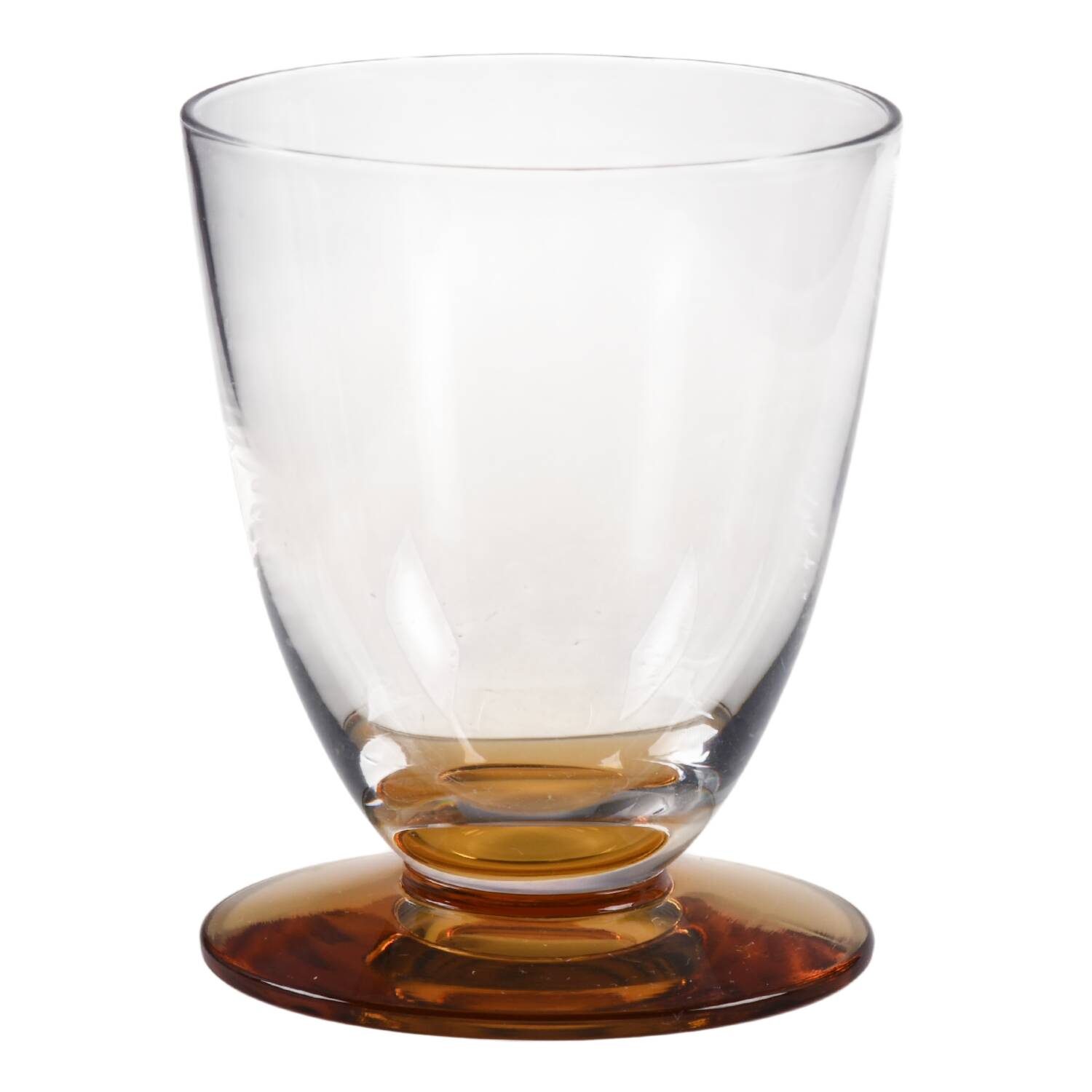15079 Amber Footed Tumbler by Tiffin-Franciscan-1