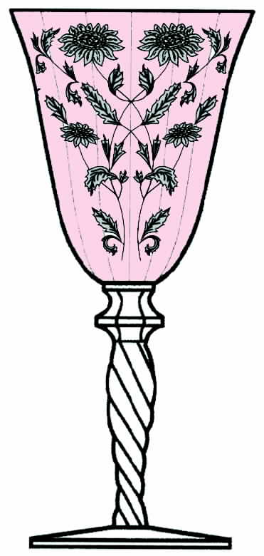 1117-1P Water Goblet by Tiffin-Franciscan-1