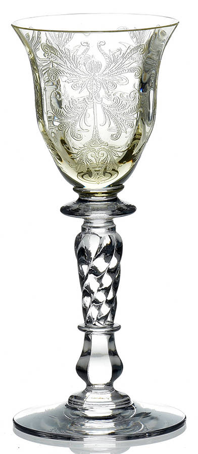 Byzantine Mandarin (Stem 15037) Cordial Glass by Tiffin-Franciscan-1
