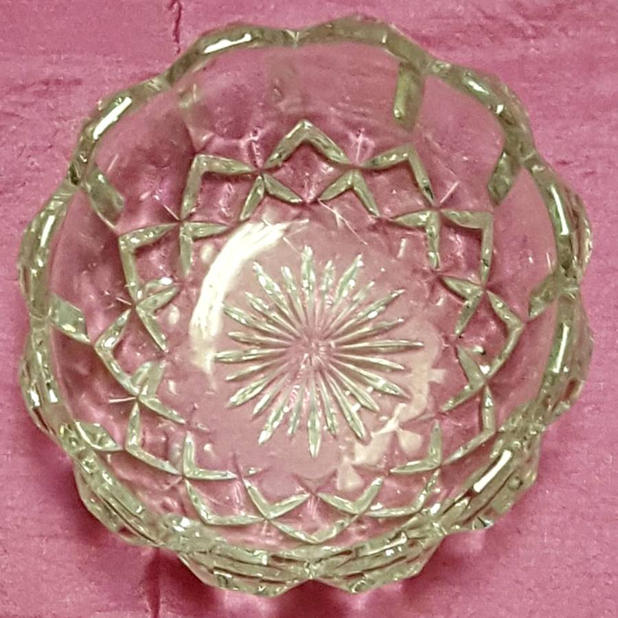 Betsy Ross Clear Small Fruit Dessert Bowl by Tiffin-Franciscan-1