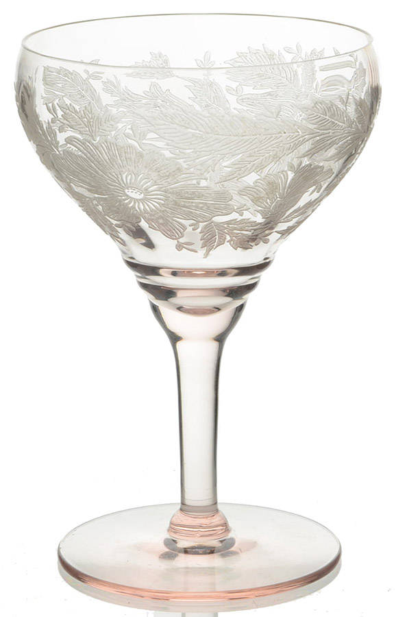 Sylvan Pink Champagne/Tall Sherbet by Tiffin-Franciscan-1