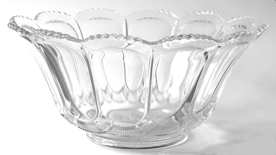 Old Mirror Punch Bowl by Tiffin-Franciscan-1