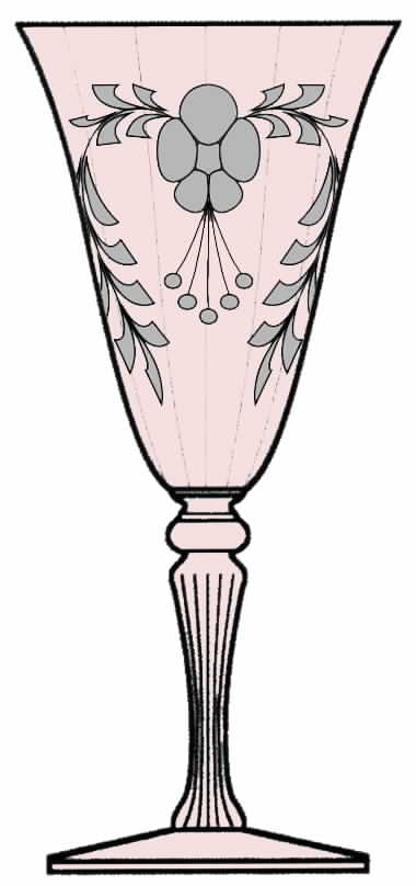 15071-8 Water Goblet by Tiffin-Franciscan-1
