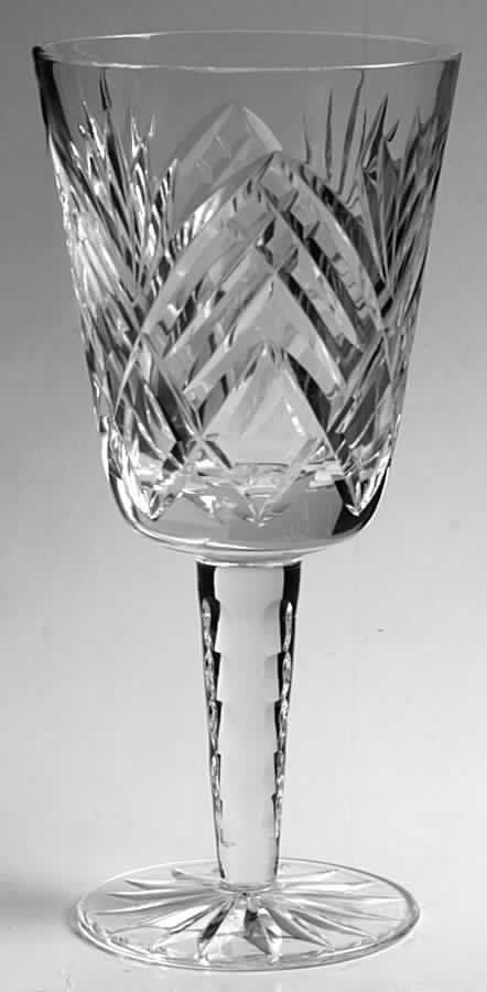 Slievenamon Oval Cut Stem Water Goblet by Tipperary-1
