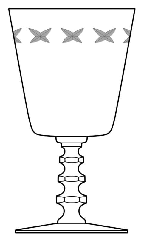 17301-5 Water Goblet by Tiffin-Franciscan-1