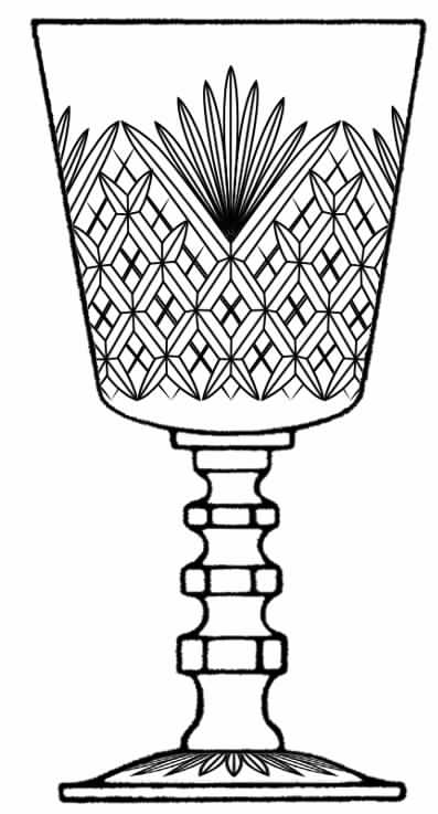17301-6 Water Goblet by Tiffin-Franciscan-1
