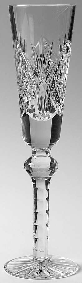 Dove Hill (Oval Cuts Stem) Fluted Champagne by Tipperary-1