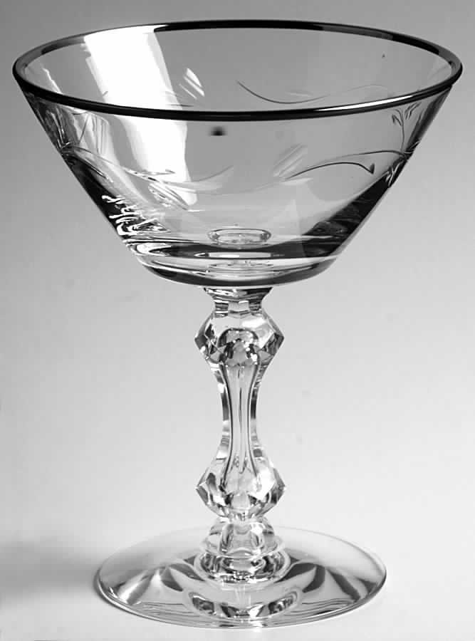 17689-2 Champagne/Tall Sherbet by Tiffin-Franciscan-1