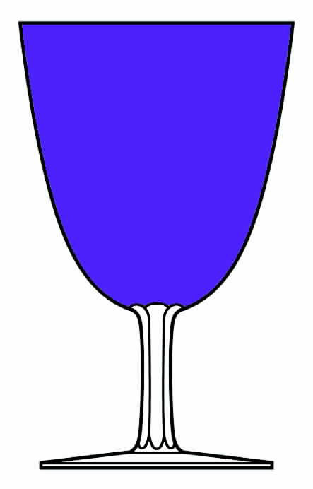 Hyde Park Amethyst Water Goblet by Theresienthal-1